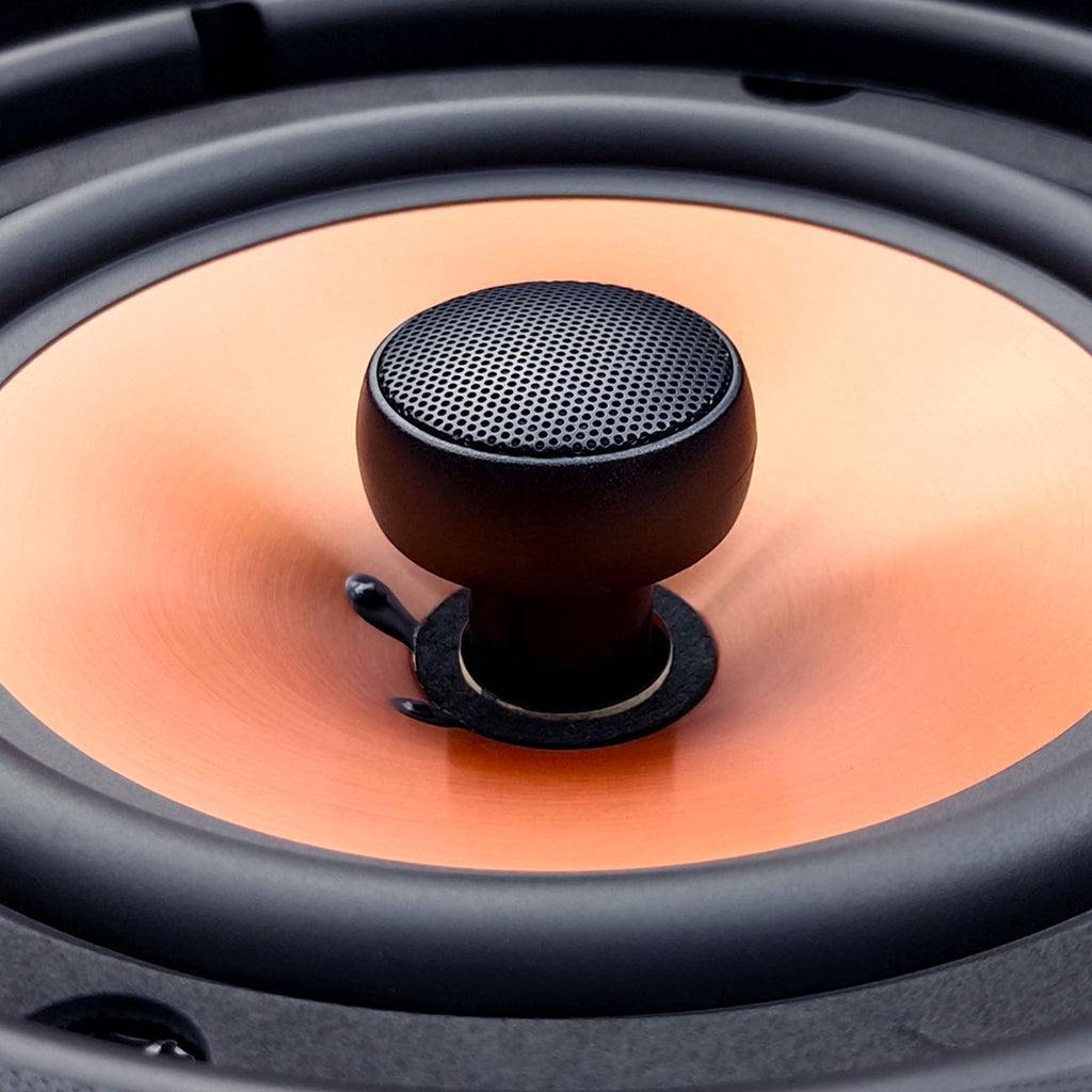 MFR 8" Ceiling Speakers, 120W 2-Way in-Ceiling/Wall Round Surround Sound for Whole House Audio, Home Theater, Indoor/Outdoor - Bath, Kitchen, Porches, 8 Ohms